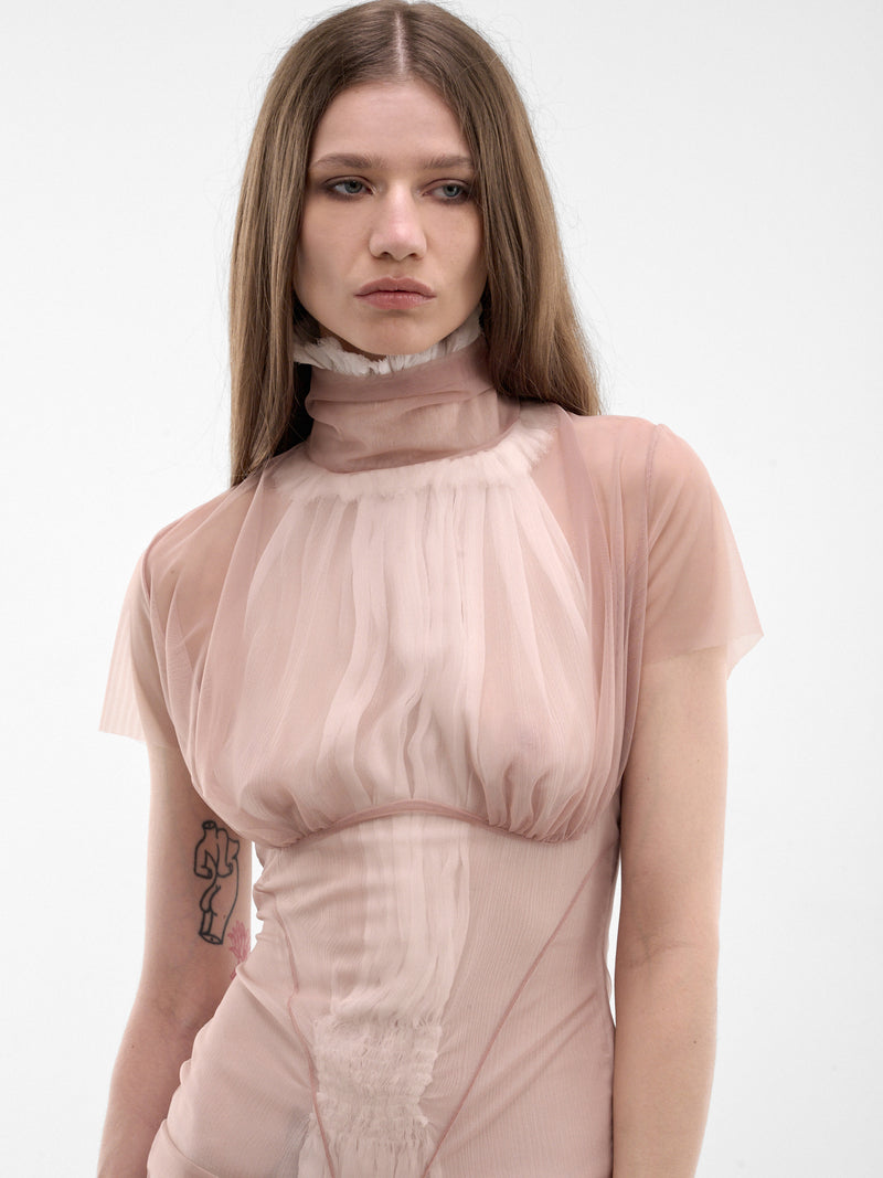 DILARA FINDIKOGLU Heart Of Stone Nude Dress | H.Lorenzo - detail 1