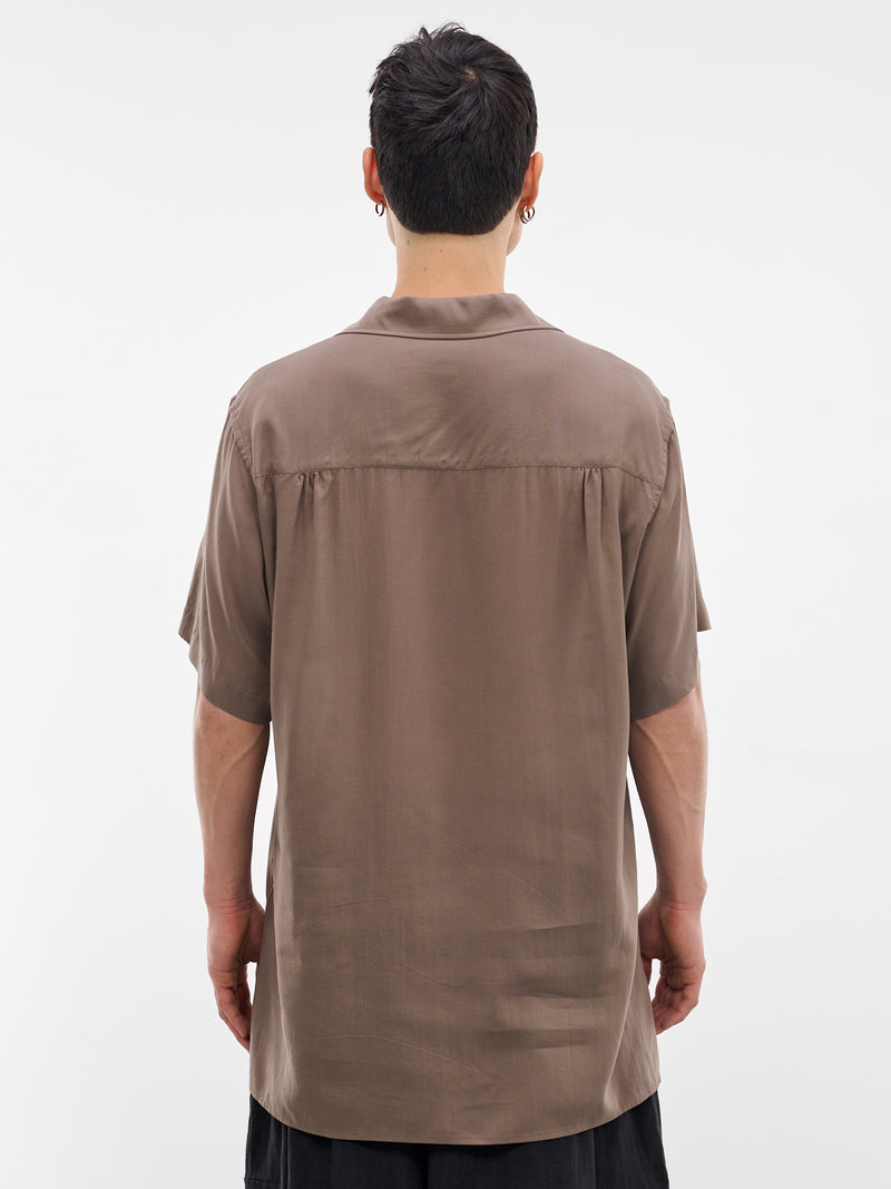 Beige Relaxed Hawaiian Shirt (HK-B09-201-1-BEIGE)