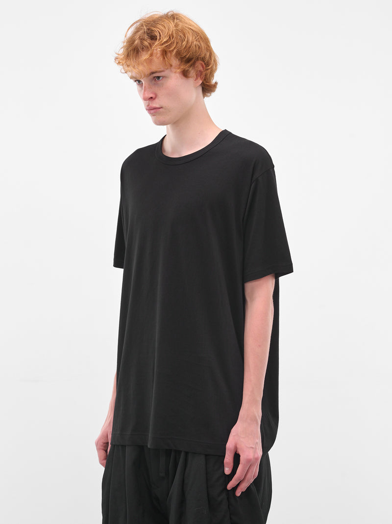 Black Crewneck Tee (HL-T02-070-BLACK)