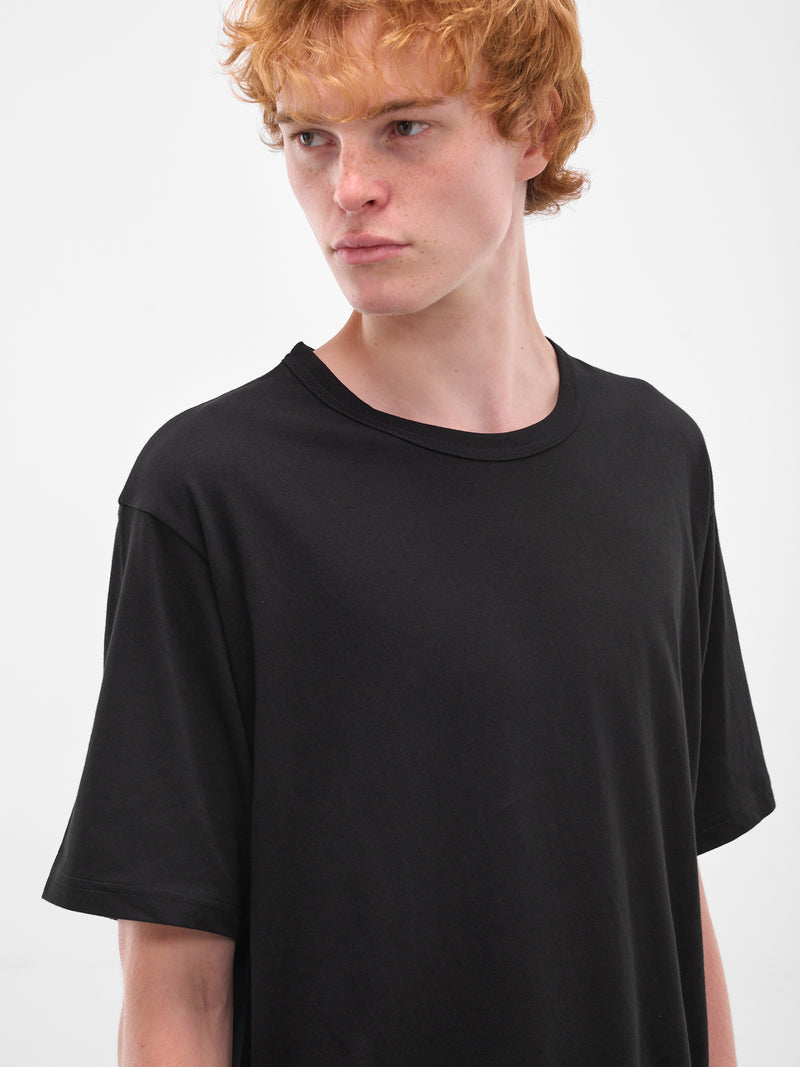 Black Crewneck Tee (HL-T02-070-BLACK)