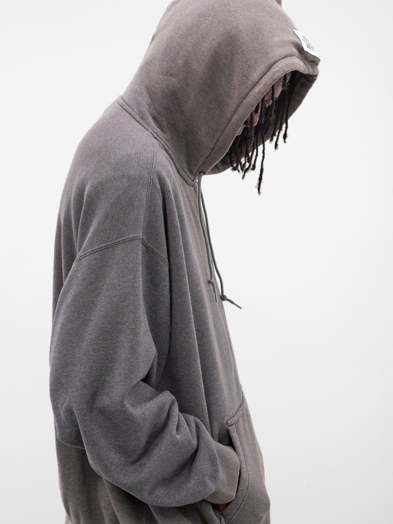 Martine Rose x Nike Oversized Hoodie (HM9029-002-CHARCOAL-GREY-WHITE)