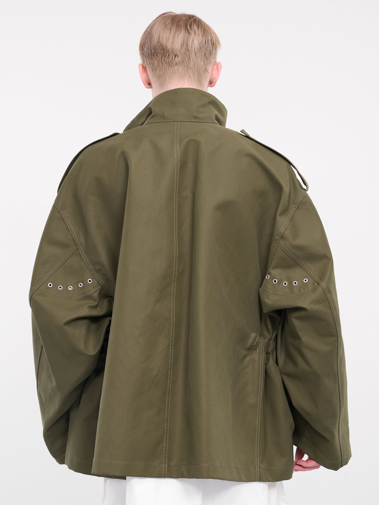 Oversized Parka Jacket (HMMY10002A-HY077-GREEN)