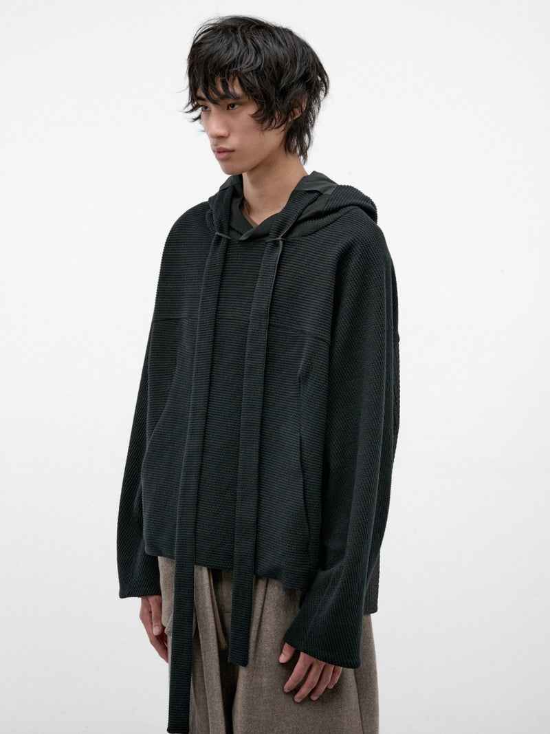Ink Cotton Hooden Cordflex Top (HOODEN-CORDFLEX-INK)