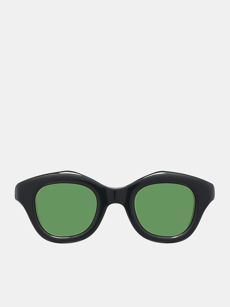 Hook Sunglasses (HOOK-BLACK-GREEN4)