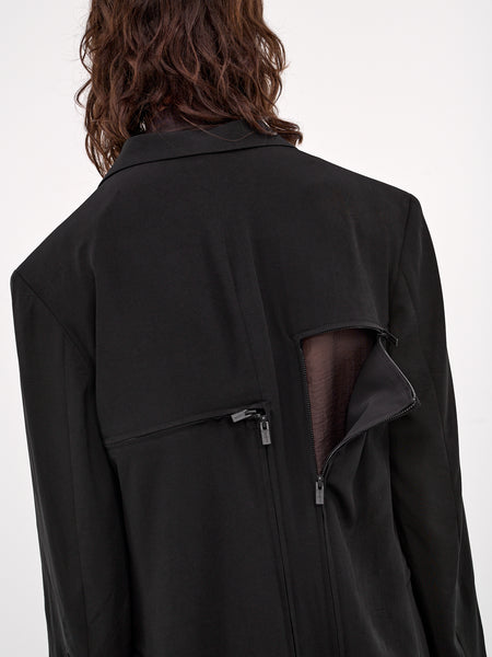 Zip Detail Jacket (HP-J15-500-1-BLACK)