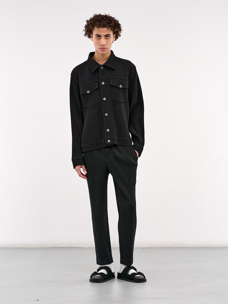 HOMME PLISSÉ ISSEY MIYAKE Basic Pleated Trousers | H. Lorenzo - styled