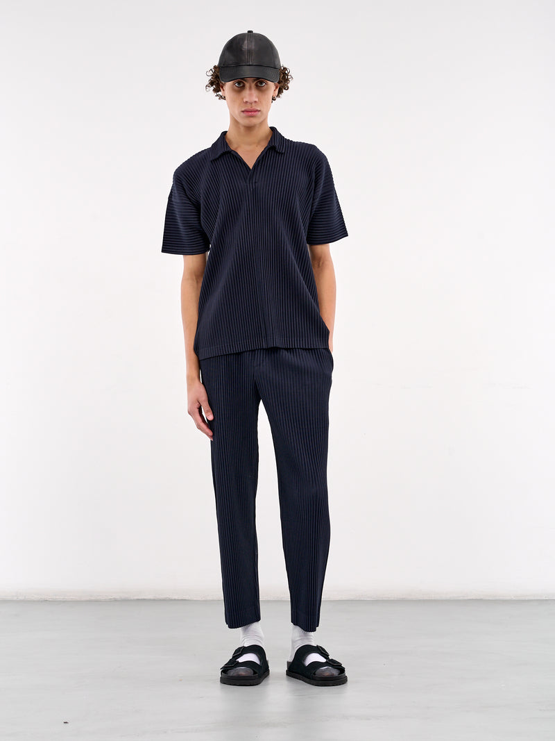 HOMME PLISSÉ ISSEY MIYAKE Basic Pleated Trousers | H. Lorenzo - styled