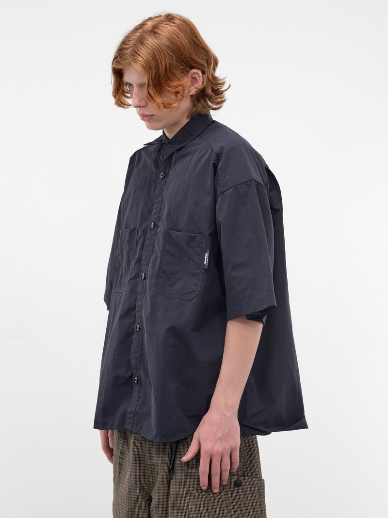 Navy Oversized Boxy Shirt (HQ-B021-S26-NAVY)