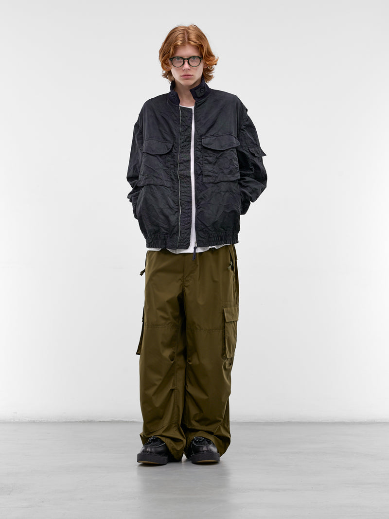 Navy Cargo Bomber Jacket (HQ-J030-S26-NAVY)