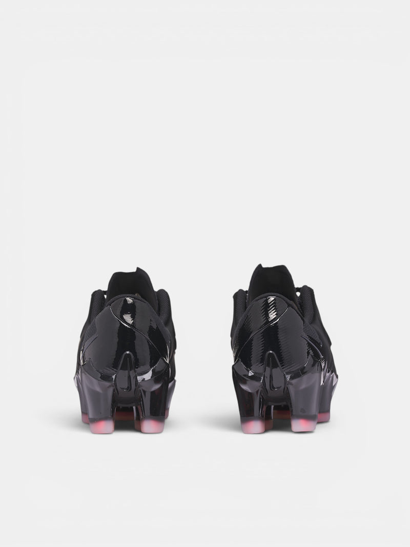 Black First Sight Mirage Sneakers (HQ2412-001-BLACK-CRIMSON)