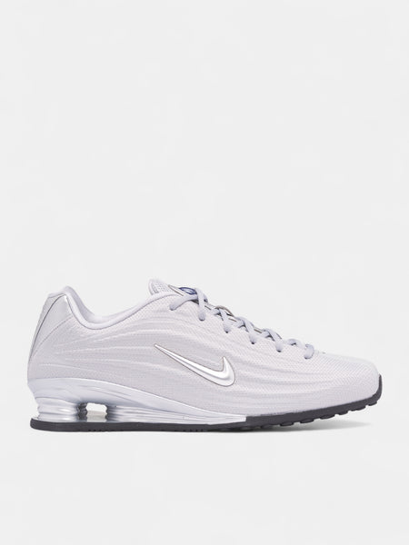 SHO Silver Shox Z Sneakers (HQ7540-001-SILVER-BLACK)