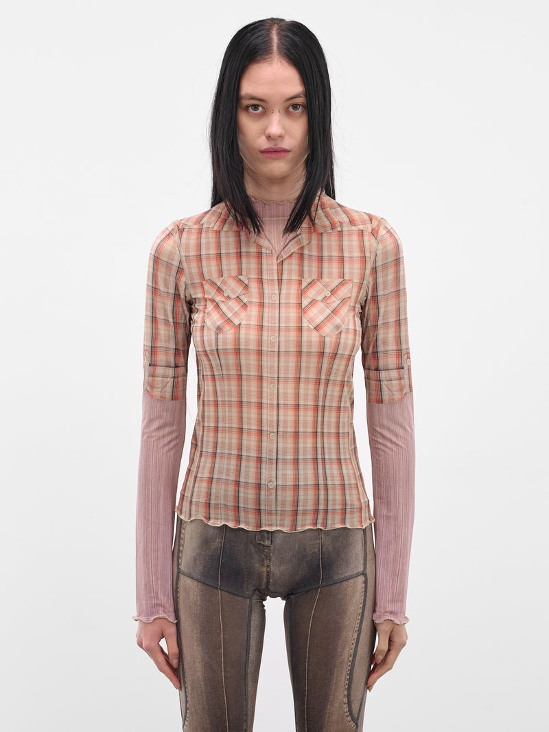 Harley Flannel Print Halcyon Top (HT0HAR-HARLEY)