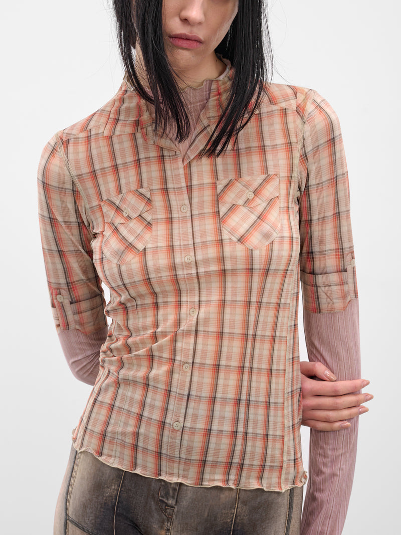 Harley Flannel Print Halcyon Top (HT0HAR-HARLEY)