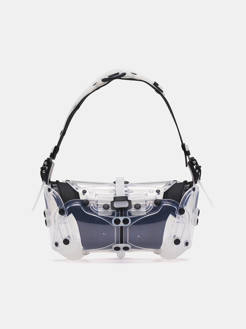 Object I80 Mini Stereo Bag (I80TRBKPV00-TRANSPARENT-BLACK)