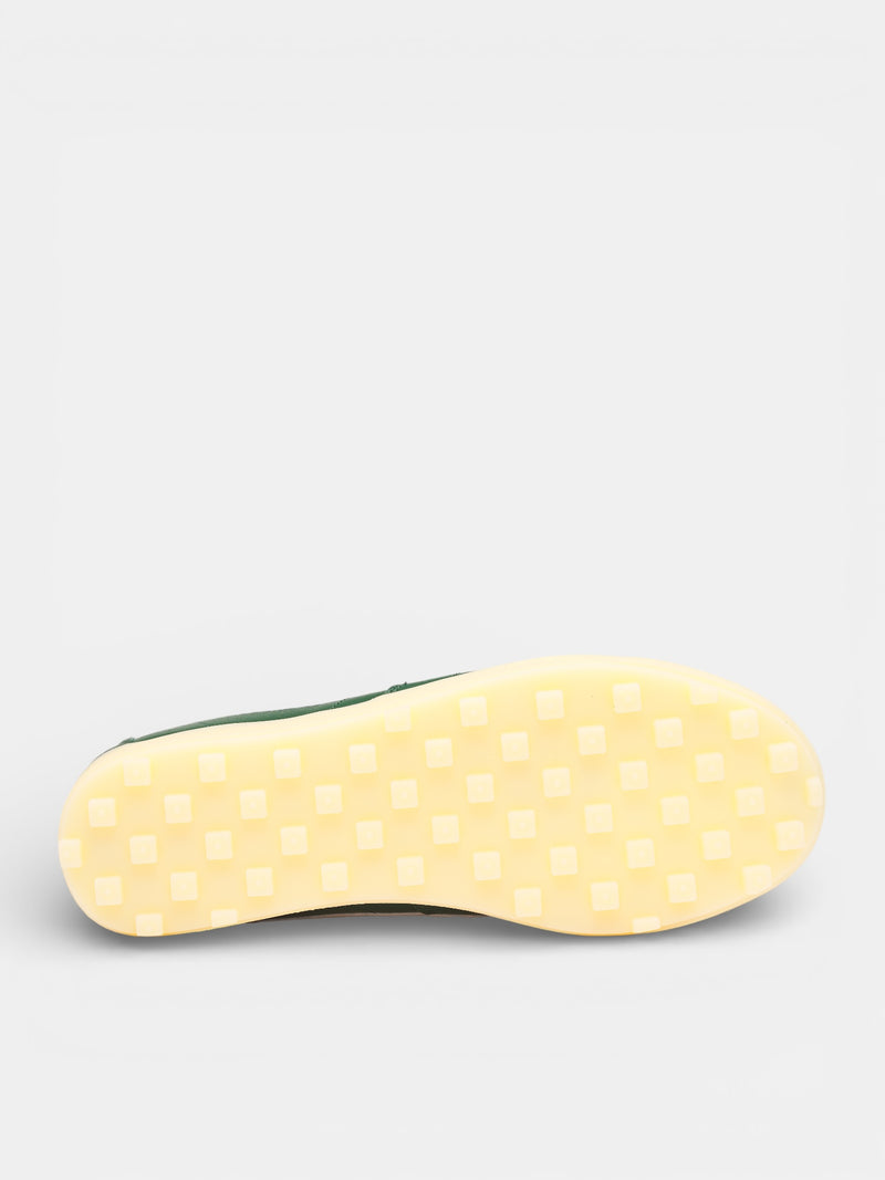 Green Leather Astro Grabber Sneakers (II1259-300-GREEN)