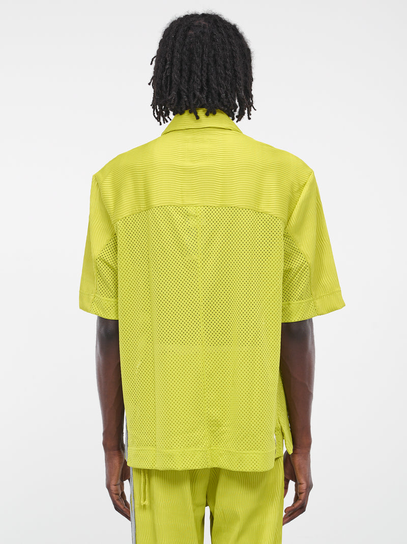 SFTM Zip Up Box Shirt (IK8595-LIME)