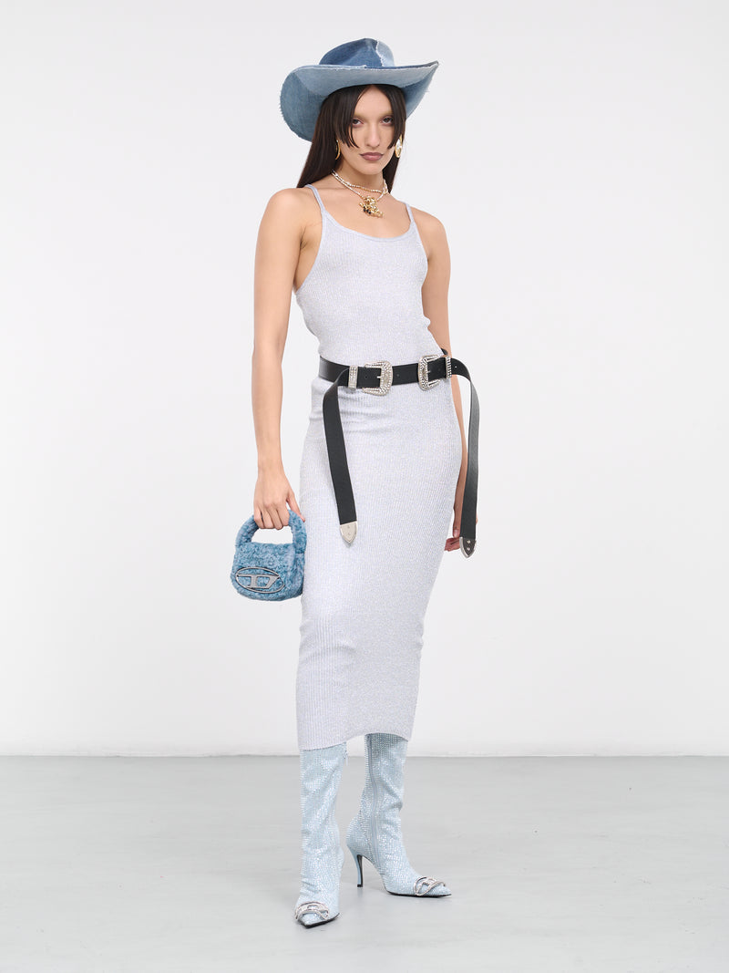 Lurex Cotton Knit Dress (J0490-3211-0610-SILVER)