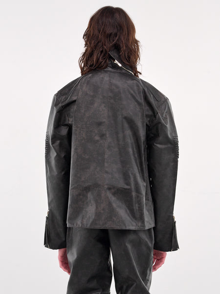 kudos 19SS BACK SLIT OPEN COAT ブラック kudos 19SS BACK SLIT OPEN COAT ブラック