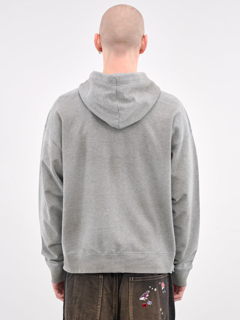 Measuring Tape Hoodie (J14HD731-GRAY)