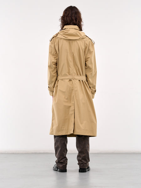 high pop trench coat ベージュ Deuxieme Classe（ドゥーズィエムクラス） コート トレンチコート HIGH
