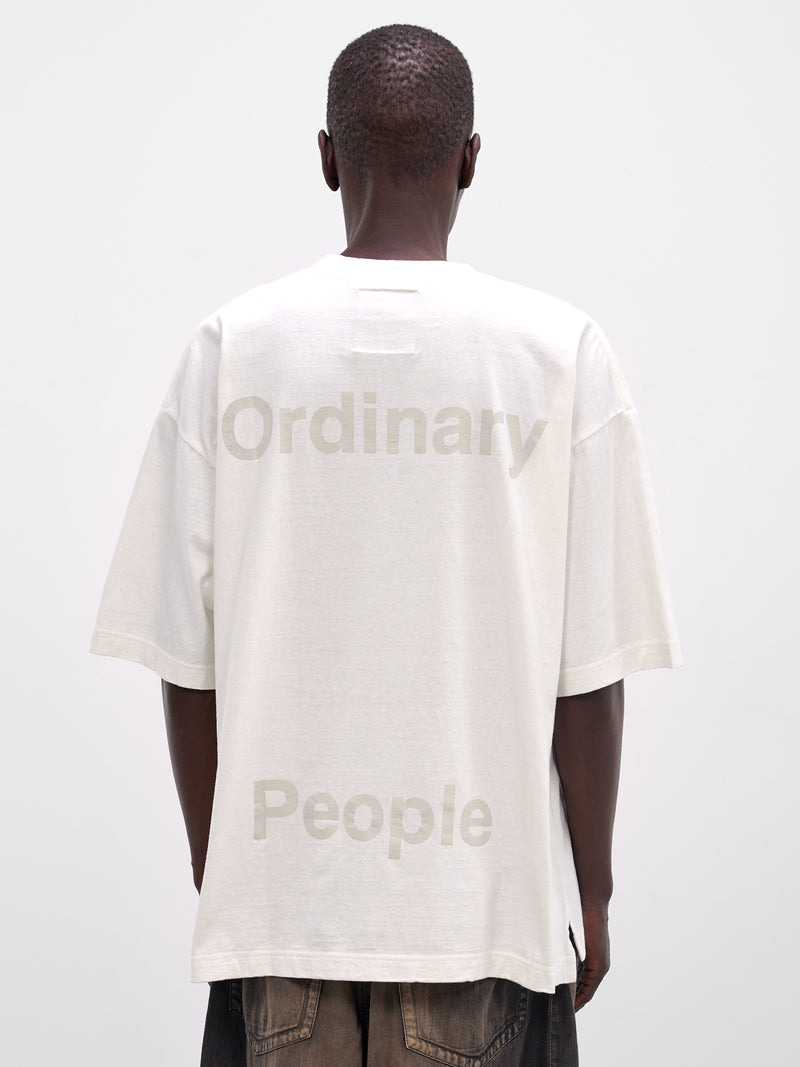 White Leon Kids Graphic Tee (J16TS862-WHITE)