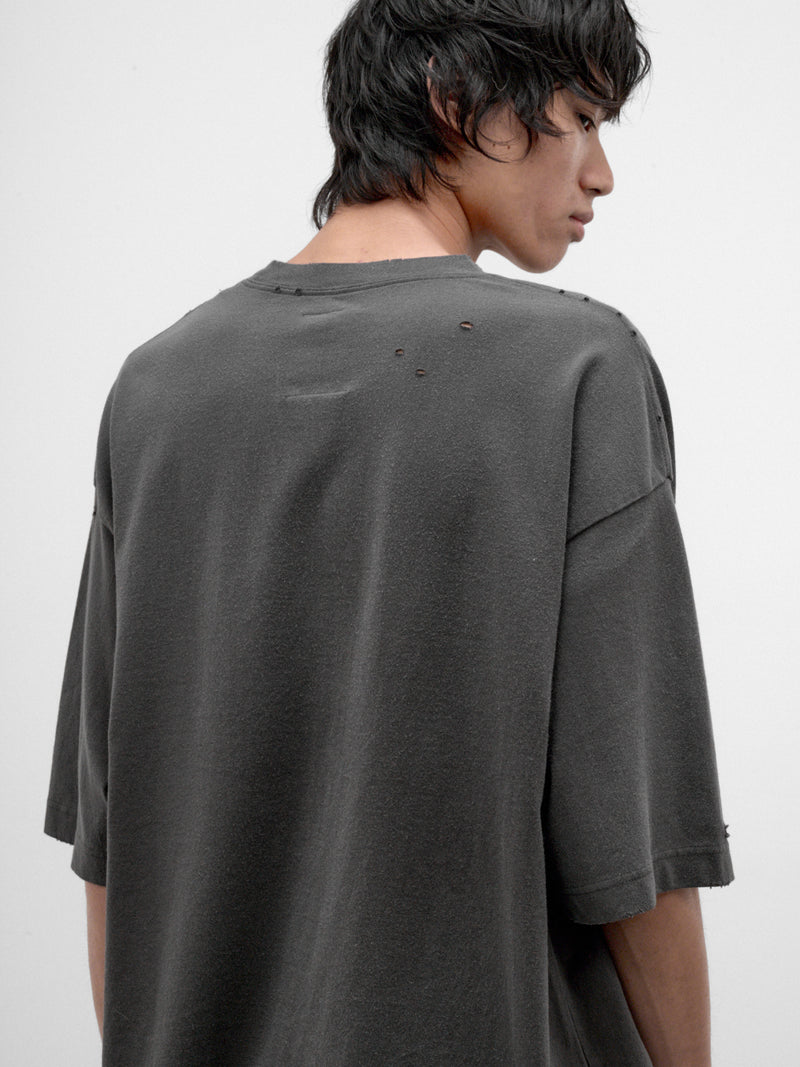 Distressed "Don't Tag Me" Tee (J17TS811-BLACK)