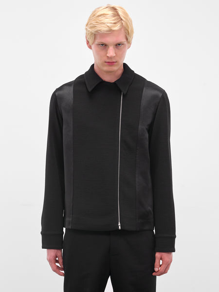 G*a様 short length double-zip blouson 42 G*a様 short length double-zip blouson 42 Men's Black Fleece