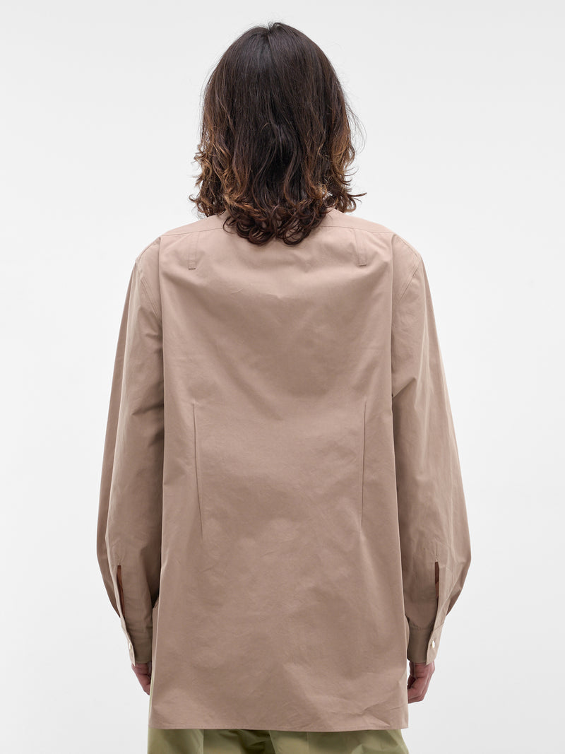 Beige Button-Up Shirt (J21DL0263-J45338-251-BEIGE)