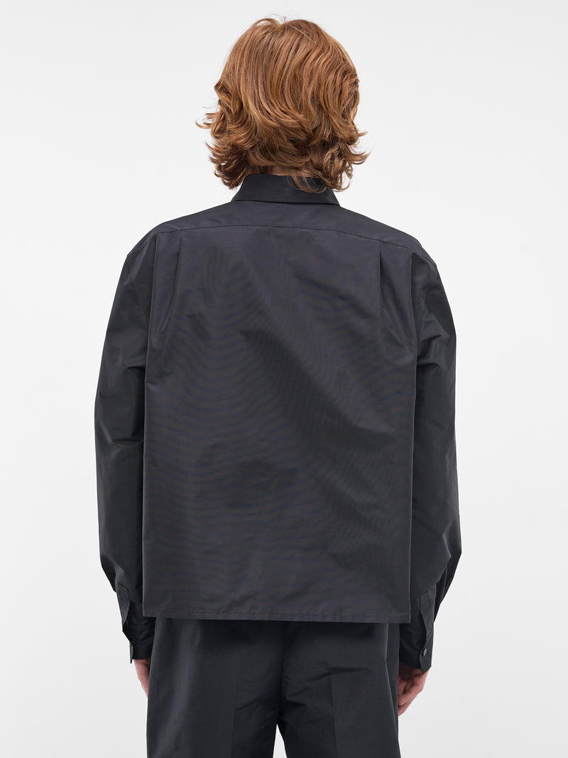 Black Classic Button-Up Shirt (J21DL0269-J70221-001-BLACK)