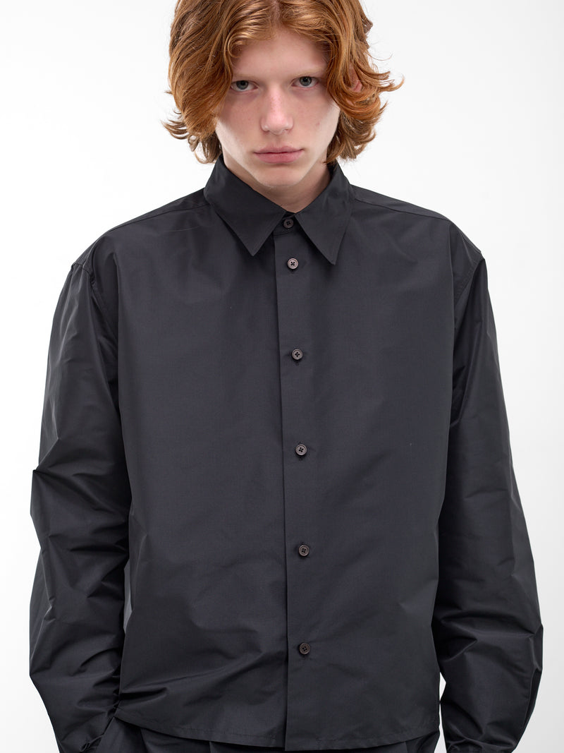 Black Classic Button-Up Shirt (J21DL0269-J70221-001-BLACK)