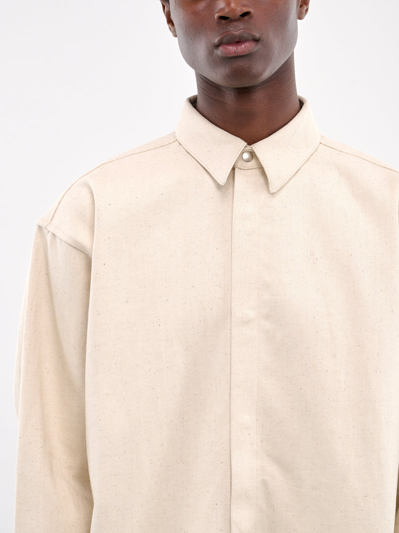 Button Up Shirt (J47DL0160-J45285-OFF-WHITE)