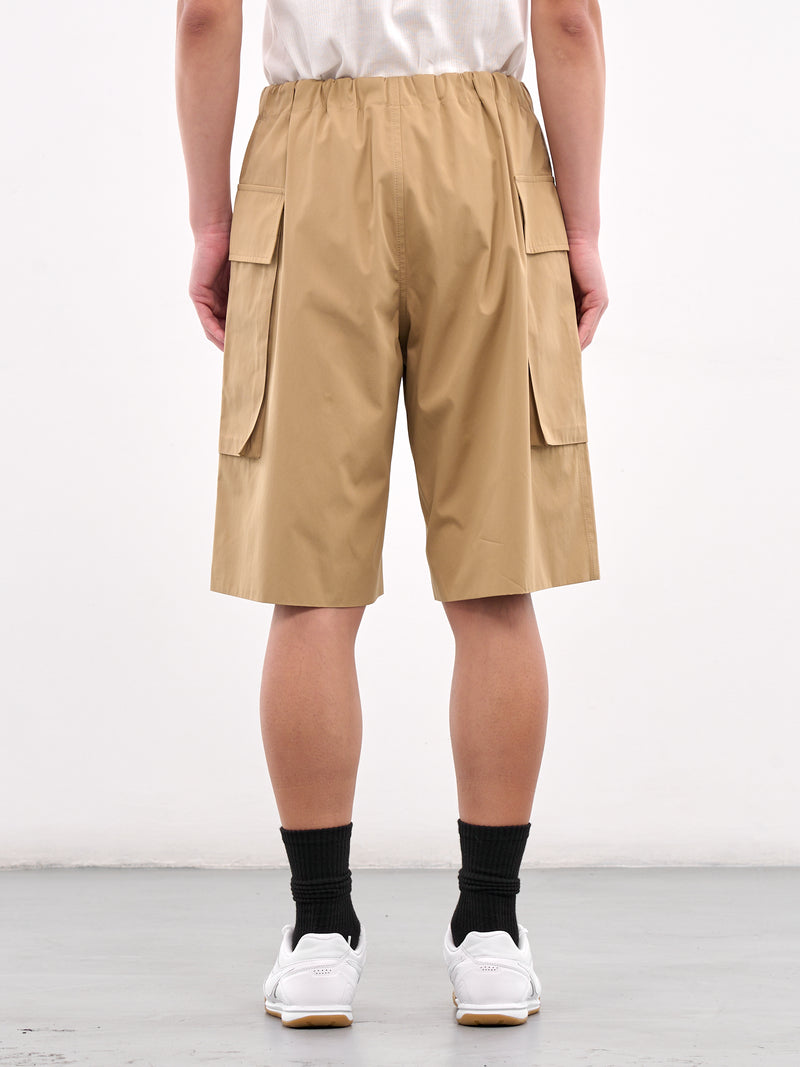 Elasticated Cargo Shorts (J47KA0279-J45292-235-CEREAL)