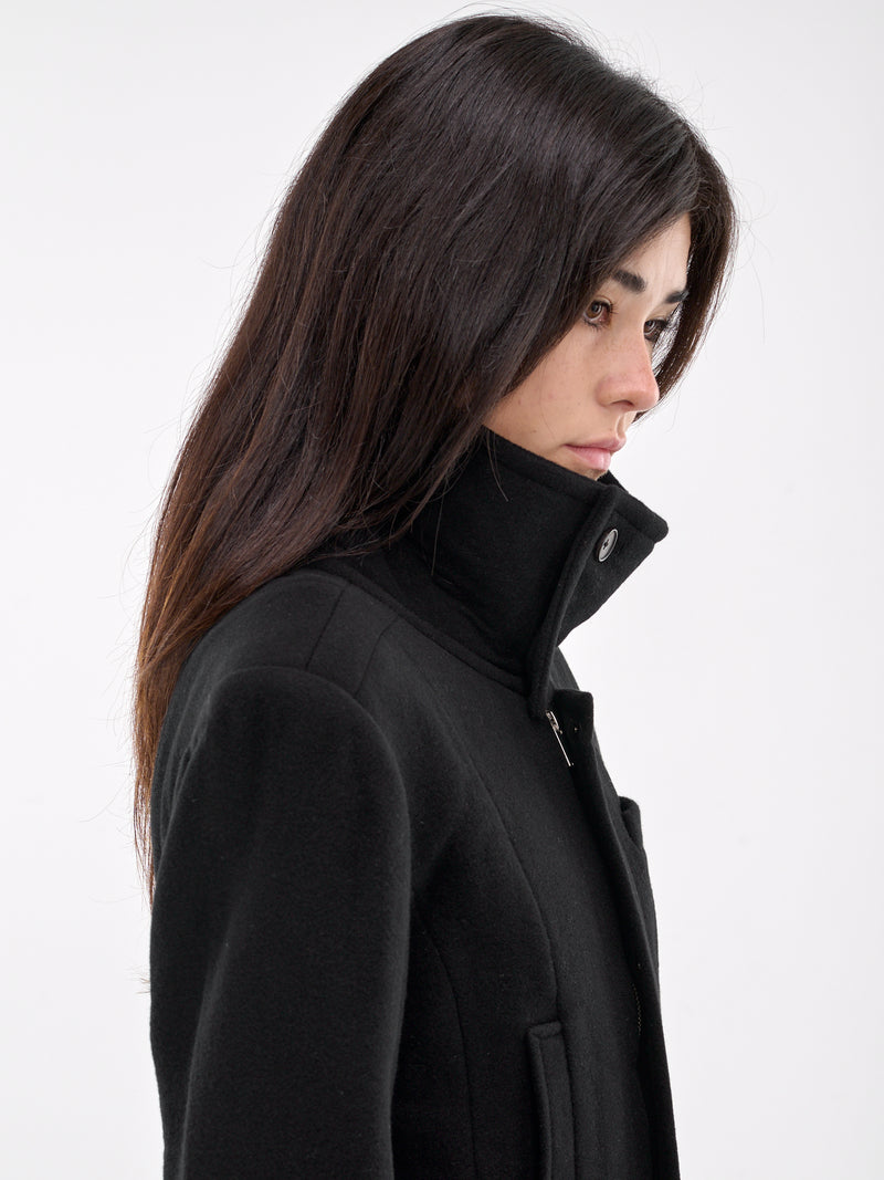 Stand Collar Jacket (JA-09BK-BLACK)