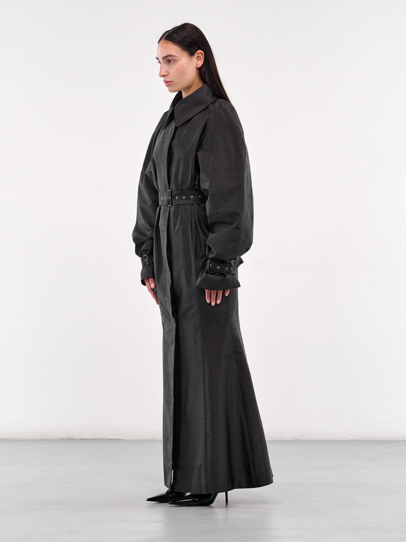 Marq Maxi Coat (JA20BL-MARQ-BLACK)