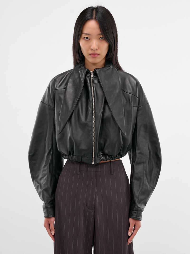 Black Lamb Leather Irkin Jacket (JAC3-IRKIN-BLACK)
