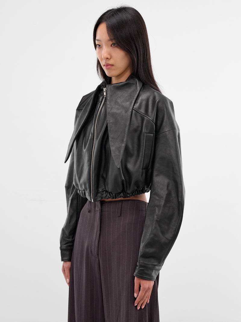 Black Lamb Leather Irkin Jacket (JAC3-IRKIN-BLACK)