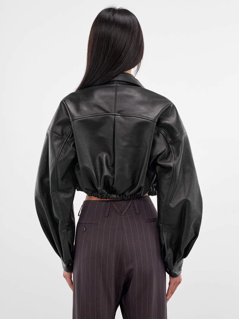 Black Lamb Leather Irkin Jacket (JAC3-IRKIN-BLACK)