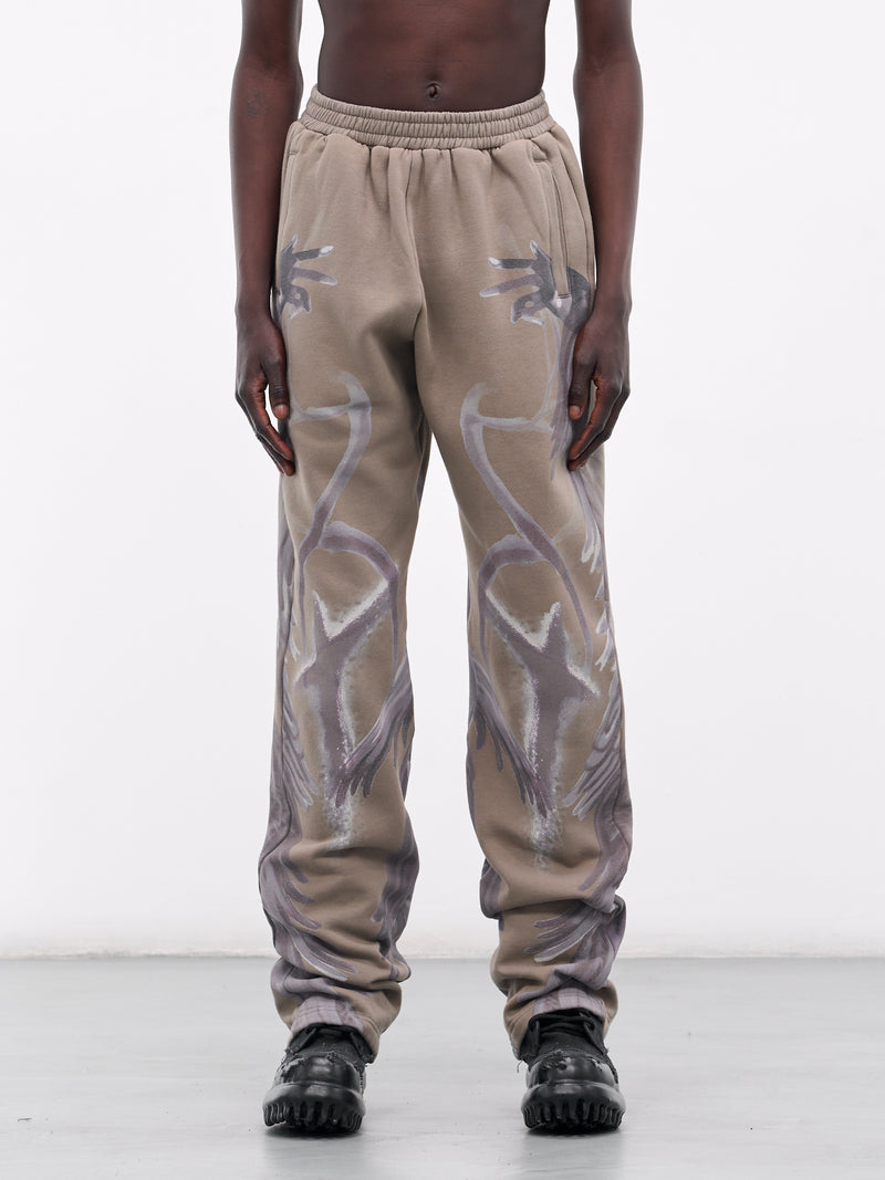 Painted Winged Sweatpants (JGW01-WINGED-EARTH)