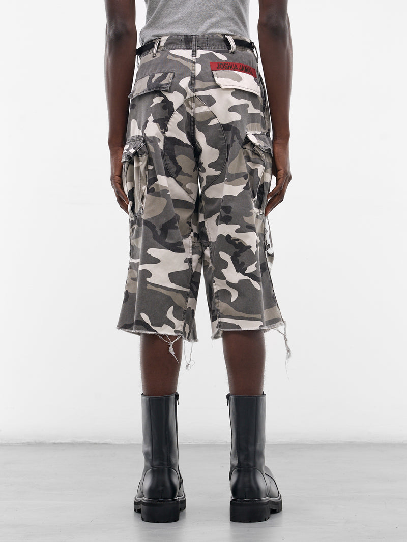 Snow Camo Cargo NBHD Shorts (JJ-002-19-SNOW-CAMO)