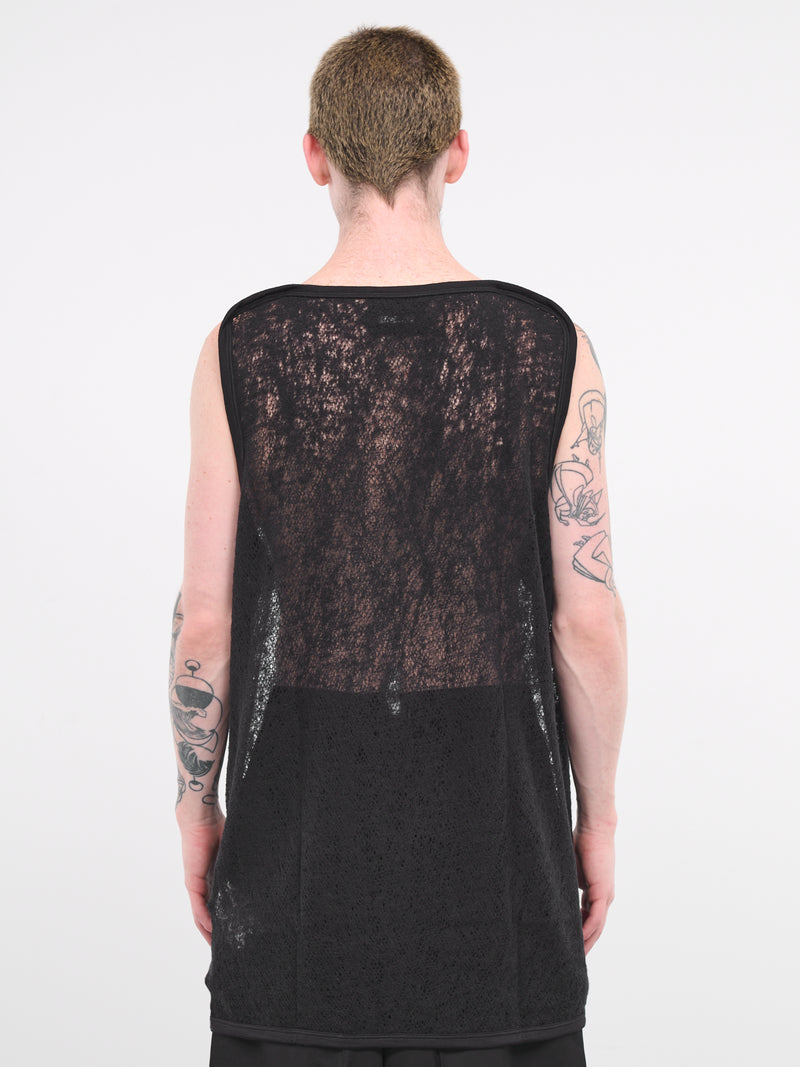 Spider Web Tank Top (JJ1014-BLACK)