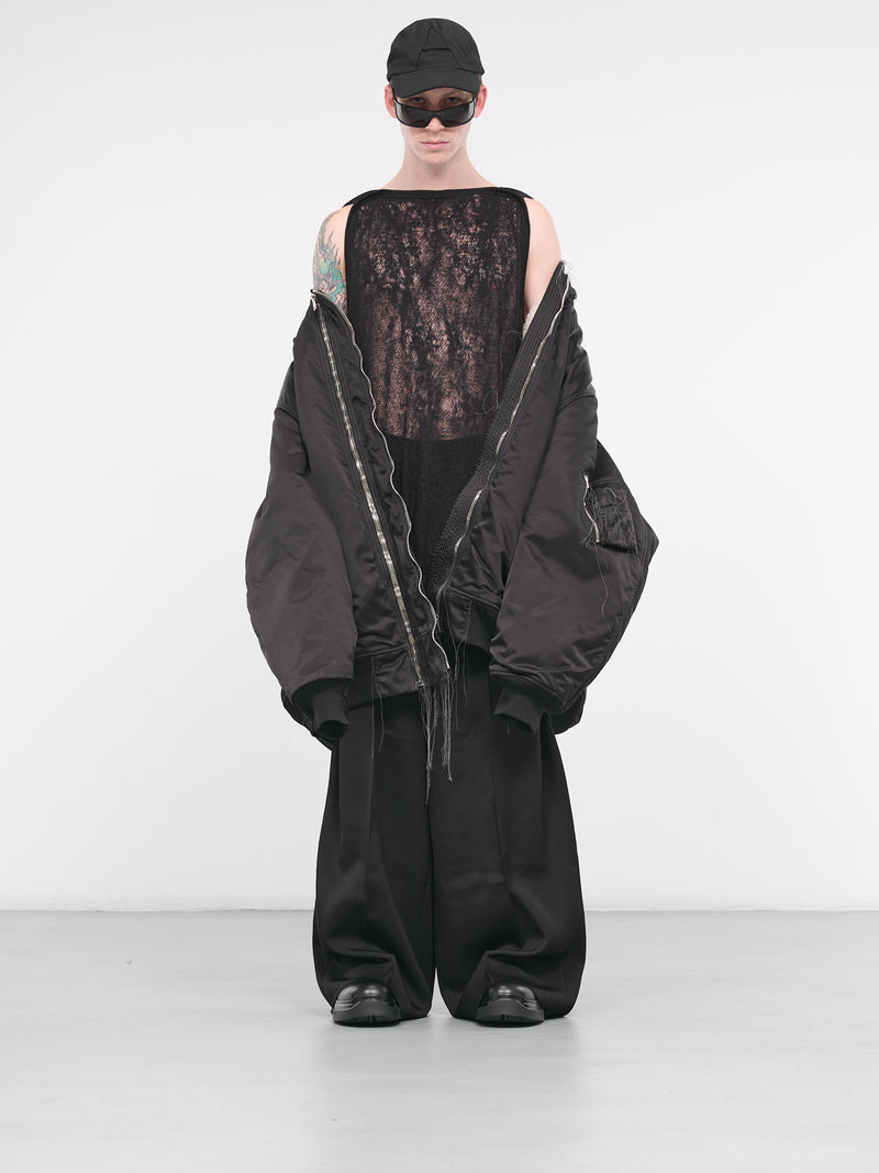 Spider Web Tank Top (JJ1014-BLACK)