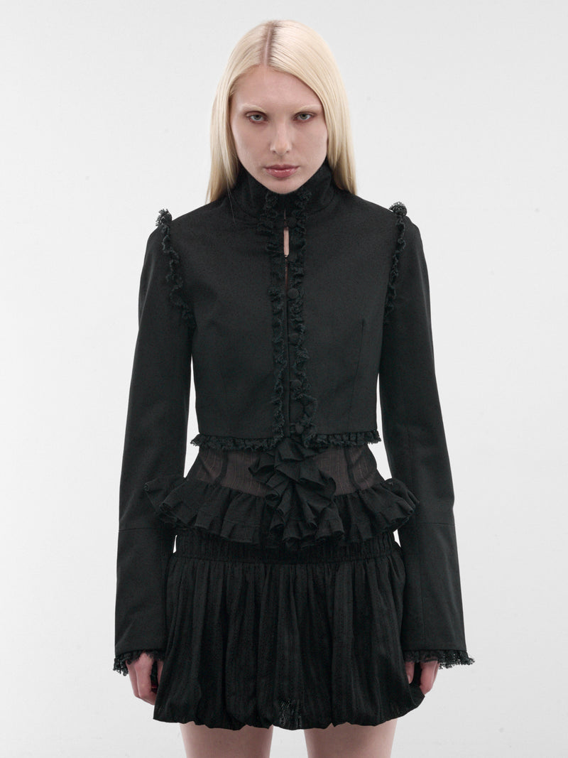 LUDOVIC DE SAINT SERNIN Twill Odile Jacket | H.Lorenzo - front