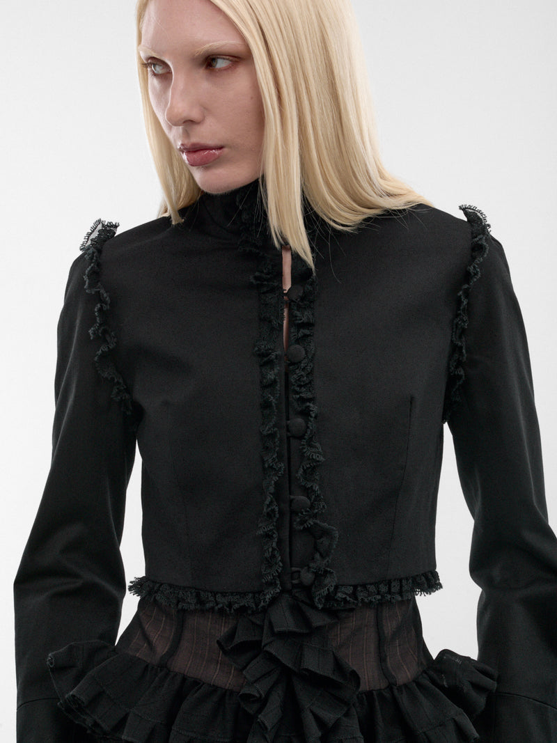 LUDOVIC DE SAINT SERNIN Twill Odile Jacket | H.Lorenzo - detail 1