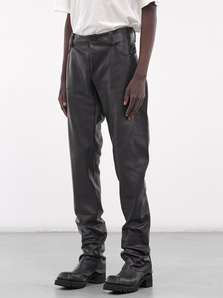 アルモンテ様　JCAESAR LEATHER TIE JCAESAR STUDIO leather tie black | AIsance