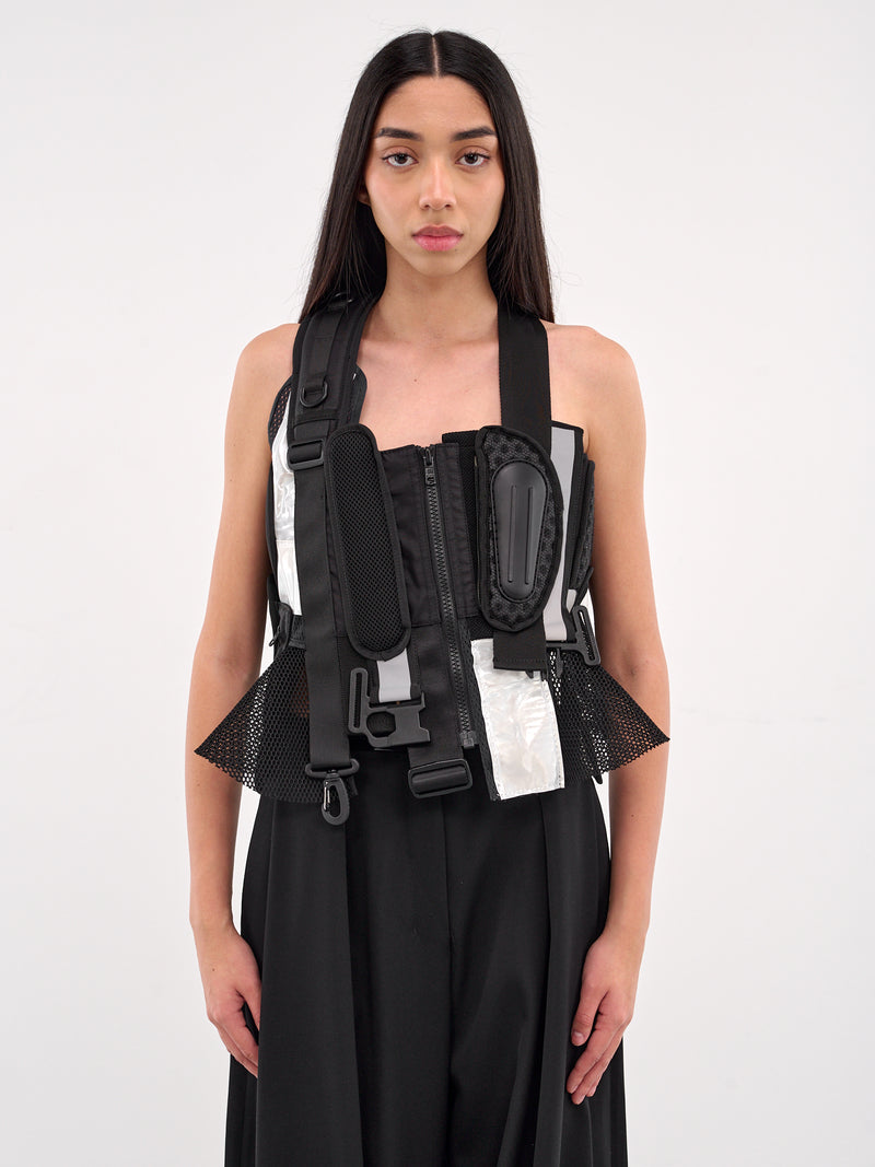 Black Tactical Utility Vest (JO-V002-S25-BLACK)