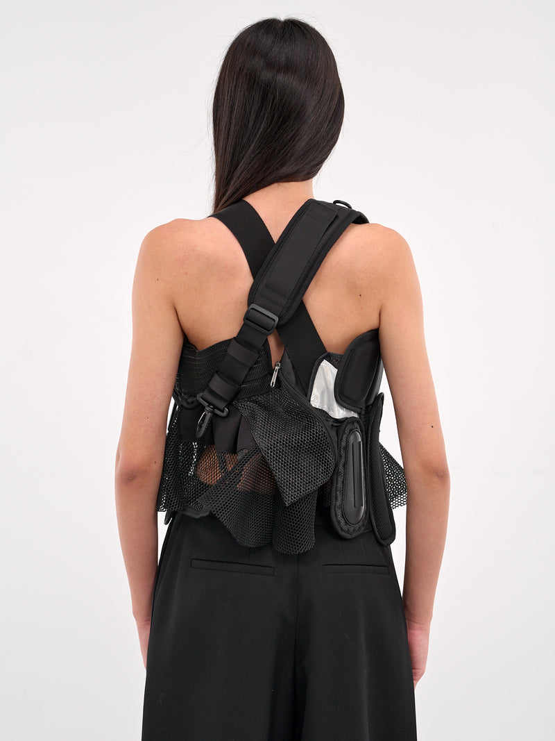 Black Tactical Utility Vest (JO-V002-S25-BLACK)