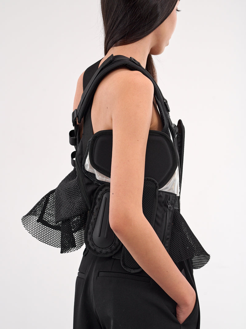 Black Tactical Utility Vest (JO-V002-S25-BLACK)