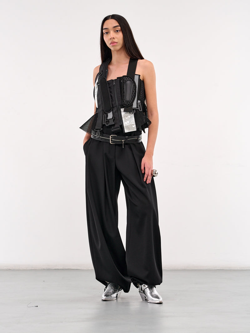 Black Tactical Utility Vest (JO-V002-S25-BLACK)