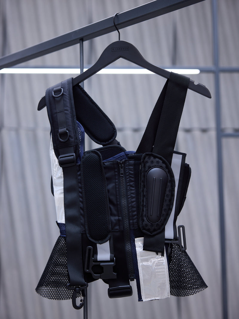 Black Tactical Utility Vest (JO-V002-S25-BLACK)