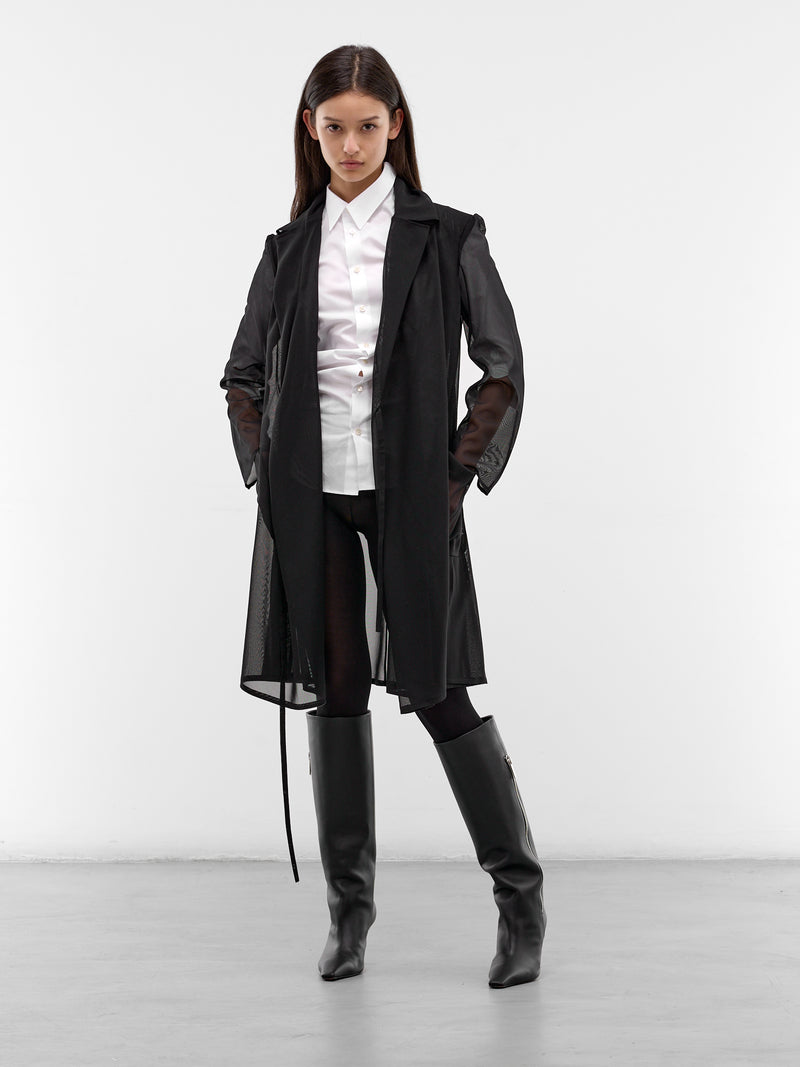 White Asymmetric Cotton Blouse (JQ-B014-S26-WHITE)